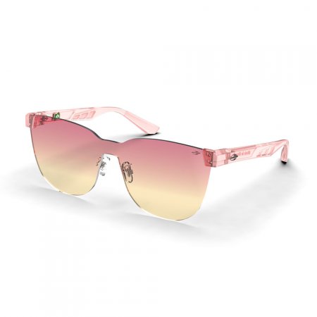 Óculos de sol mormaii bela rosa translucido fosco