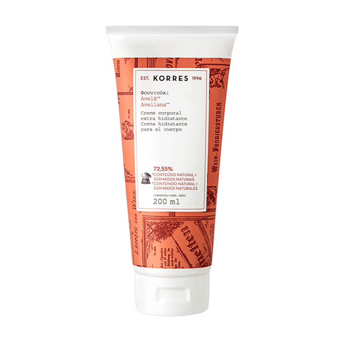 Creme Corporal Extra Hidratante Korres Avelã