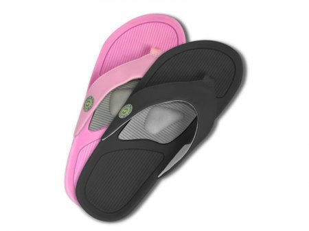 Sandália Total Suporte Com Arco E Piloto 37/38 Preta