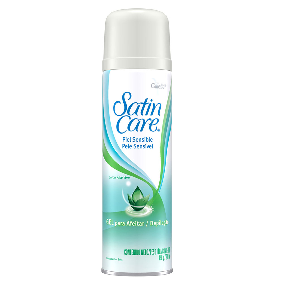 Gel para Depilação Satin Care Gillette Pele Sensível