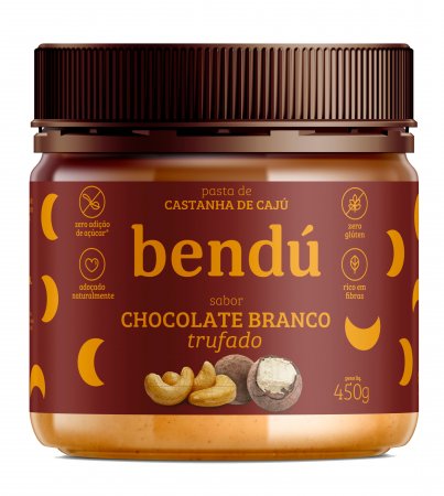 Pasta De Castanha De Caju Branco Trufado 450g
