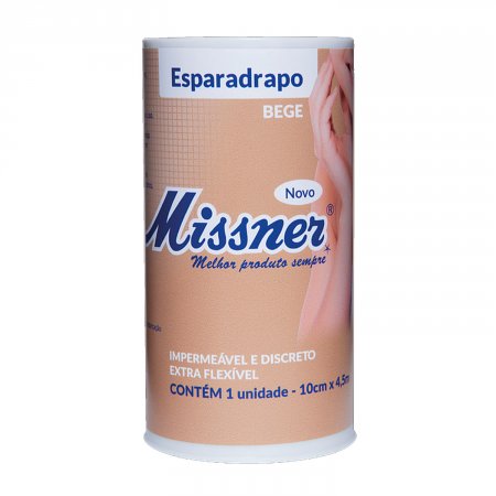 Esparadrapo Bege 10cm x 4,5m Missner
