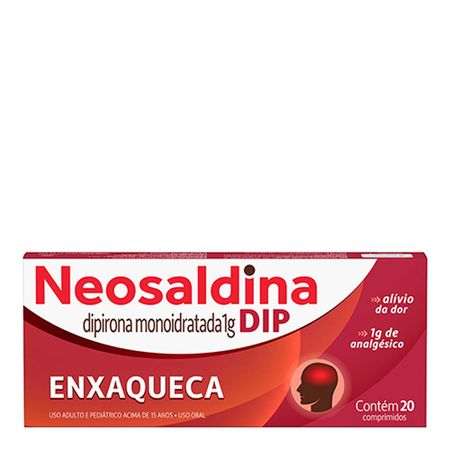 Neosaldina Dip 1g  20 Comprimidos