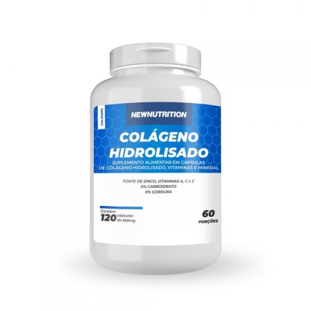 NewNutrition Colágeno Hidrolisado 120 Cápsulas