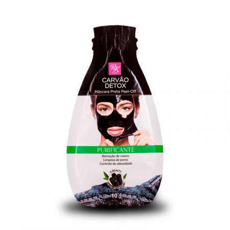 Máscara Preta Peel-Off Carvão Detox 10g - Kiss New York