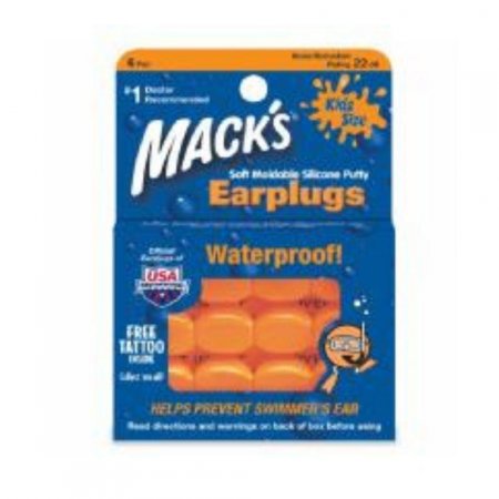 Protetor Auricular Mack's Kids Size para Crianças 6 Pares
