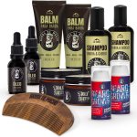 2 Shampoo 2 Balm 2 Tonico 2 Pomada 1 Pente Barba De Macho