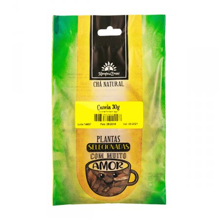 Canela pau em lascas Pura Kampo de Ervas 30 gramas