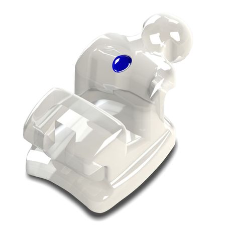 10.11.011 Bráquete Prescrição Roth Ceramic 0.22  44,34 Gancho - Morelli