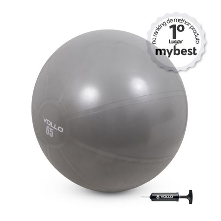 Bola de Ginástica - Gym Ball Tam. 65 cm c/ Res. 300 Kg c/ Bomba