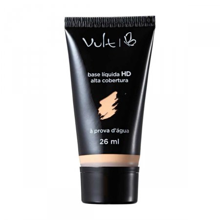 Base Líquida Vult HD Alta Cobertura Cor B-20 com 26ml