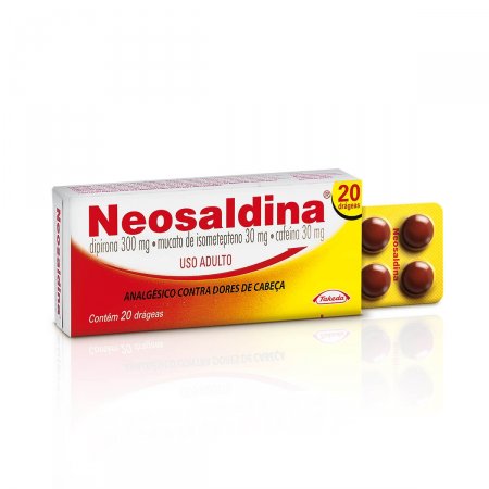 Neosaldina com 20 drágeas