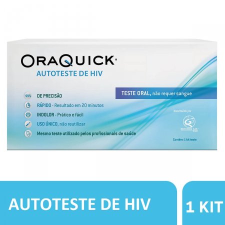 Teste Oral de HIV Oraquick