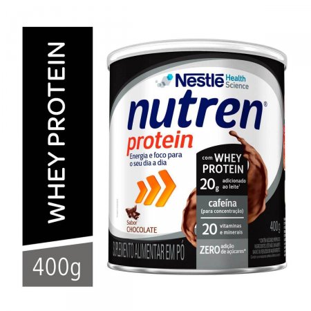 Suplemento Alimentar Nestlé Nutren Protein Chocolate com 400g