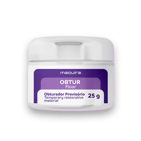Obturador Provisório Obtur Com Flúor 25g - Maquira