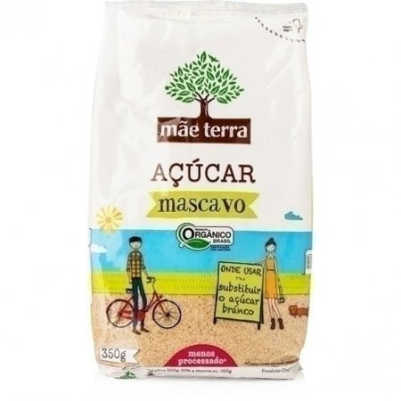 Açúcar Mascavo Mãe Terra Orgânico 350g