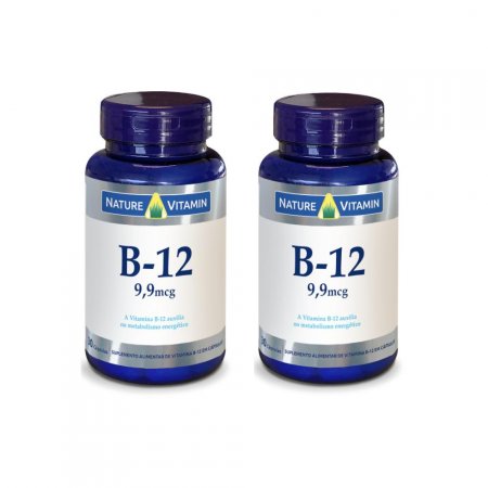 Vitamina B-12 9,9mcg - 30 Cáps - 2x - Nature Vitamin