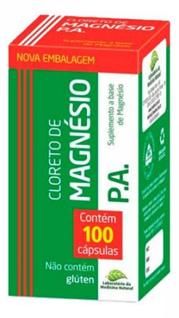 Cloreto De Magnésio P.a. 100 Cápsulas 500mg - Medinal - A