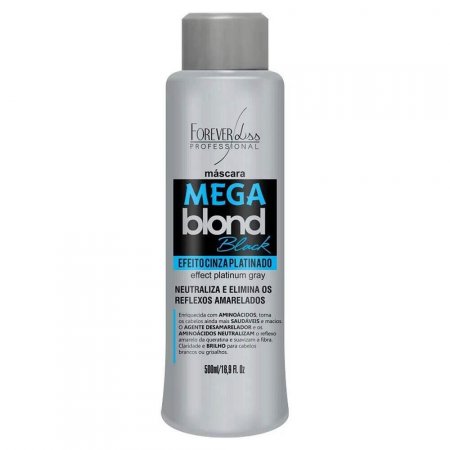 Mascara Mega Black Forever Lis 500G