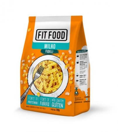 Fusilli de Milho 200g Fit Food