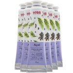 Kit 6 Cremes de Mãos Hidratação Prolongada Açai 30g Kiss NY