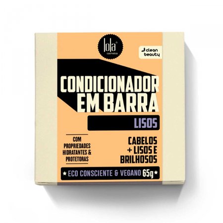 Condicionador em Barra Lola Lisos com 65g
