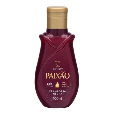 oleo Corporal Paixão Framboesa Negra 100ml
