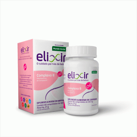 Complexo B Elixir 450mg 60caps