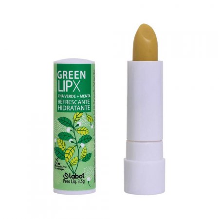 Hidratante Labial Refrescante Green Lipx 3,5g  Labot