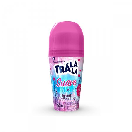 Desodorante Roll-on Trá Lá Lá Kids Suave com 65ml