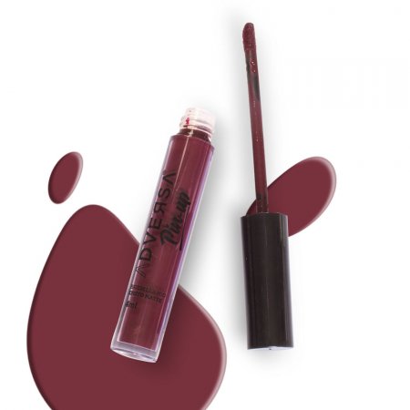 Batom Líquido Adversa Matte Vegano Coleção Pinup Cor Ella 4ml