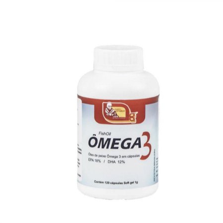 Ômega 3 1000mg 120 cápsulas Mosteiro Devakan