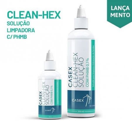 Solução limpadora com PHMB 100 mL - Casex