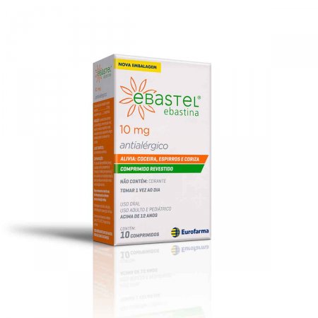 Ebastel 10mg com 10 comprimidos