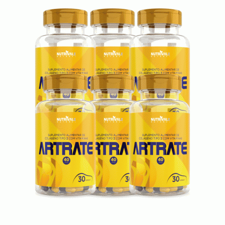 Artrate Colageno Tipo 2 6 Unidades C/30 Capsulas 40mg - Linduras