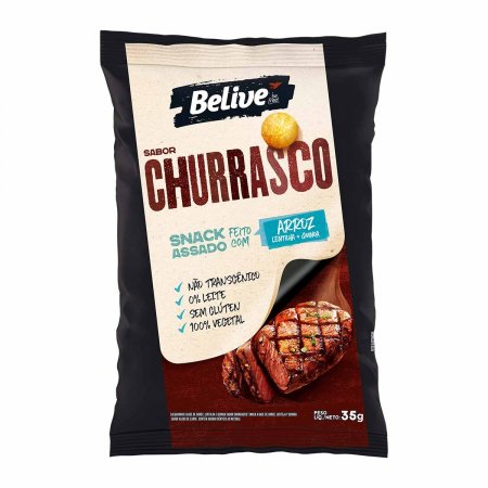 Snack Assado Belive Churrasco 35g