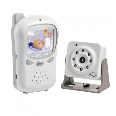 Babá Eletrônica Digital Com Câmera Multikids Baby - BB126