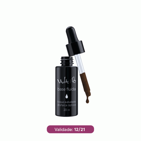 OUTLET Base Líquida Vult Fluída 20ml Cor: Fluida 07