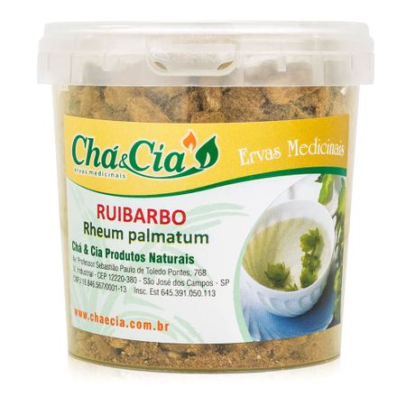 Chá de Ruibarbo - Rheum palmatum - L. 100g Ruibarbo - Rheum palmatum - L. 100g