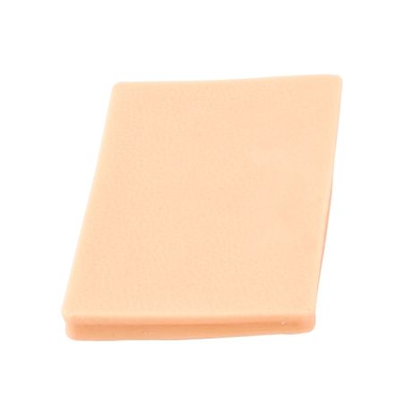 Simulador de Pele para Treinamento de Sutura - 7 x 10 x 1,5cm - SG02 Placa - Ortho Pauher Simulador de Pele para Treinamento de Sutura Skingel - 7x10x1cm
