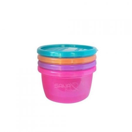 Potes Multiuso Infantil Sana Babies Meninas 236 ml