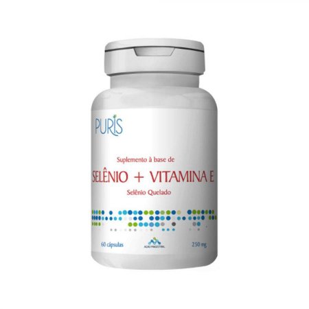 Selenio + vitamina e 250mg 60 capsulas
