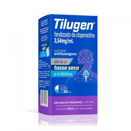 Tilugen 3,54mg/ml Xarope com 120ml