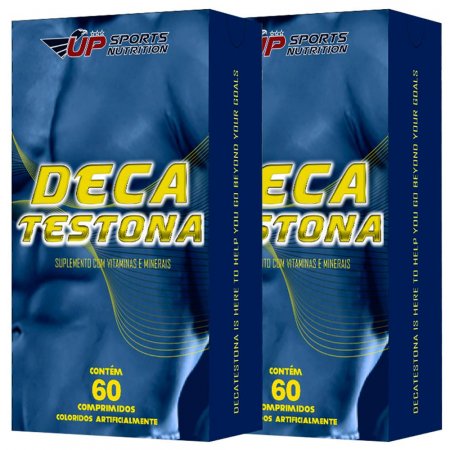 Kit 2 Deca Testona 60 Cápsulas Up Sports Nutrition