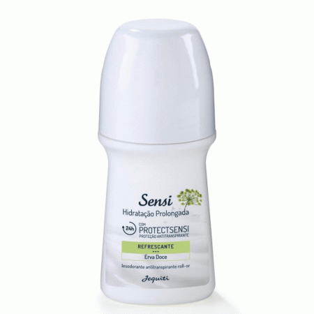 Desodorante Antitranspirante Roll-On  Erva Doce Sensi Jequiti