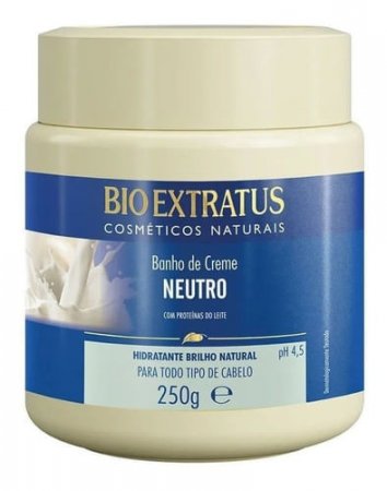 Creme De Tratamento Bio Extratus Neutro Proteínas Leite 250g