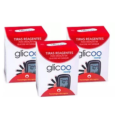 Tiras Reagentes para Glicose Glicoo Easyfy 150 unidades