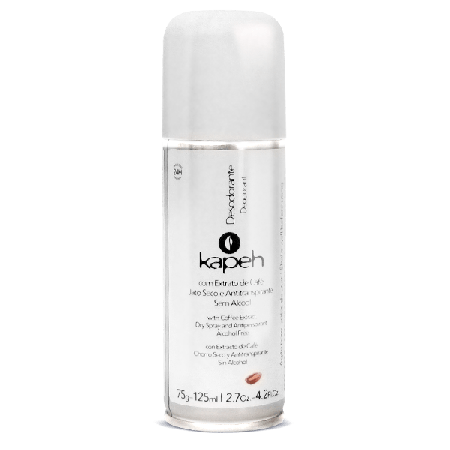 Desodorante antitranspirante feminino 125 ml Kapeh