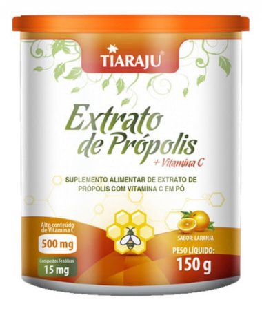 Extrato De Própolis E Vitamina C 150g - Tiaraju - A