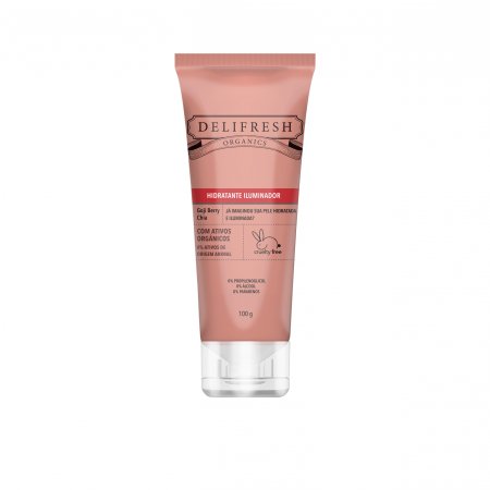Hidratante Iluminador Corporal Dermage Delifresh Organics Gojiberry & Chia